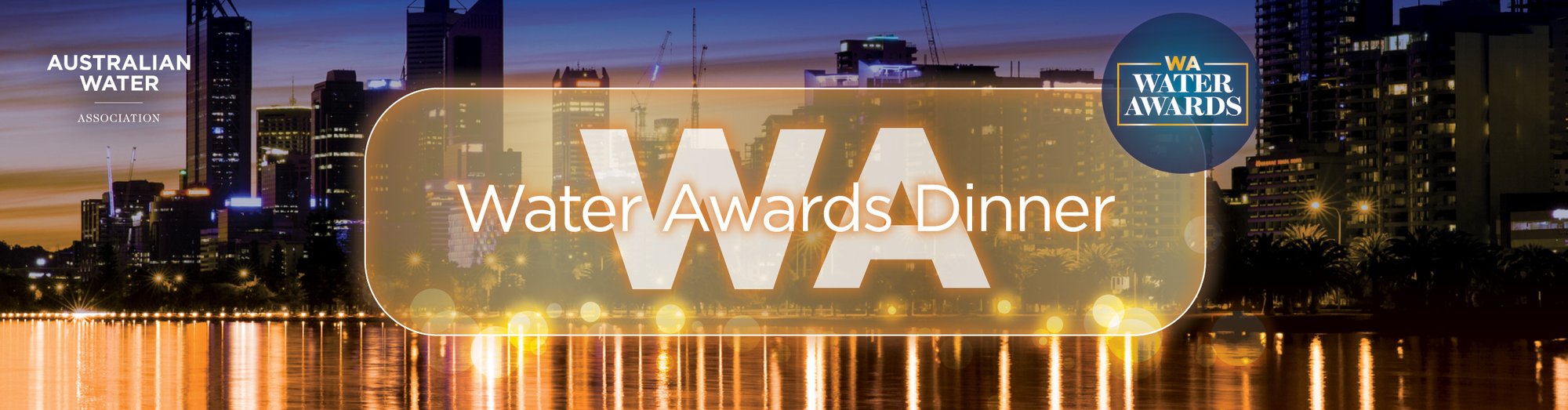 WA Water Awards & Dinner 2024 Banner 